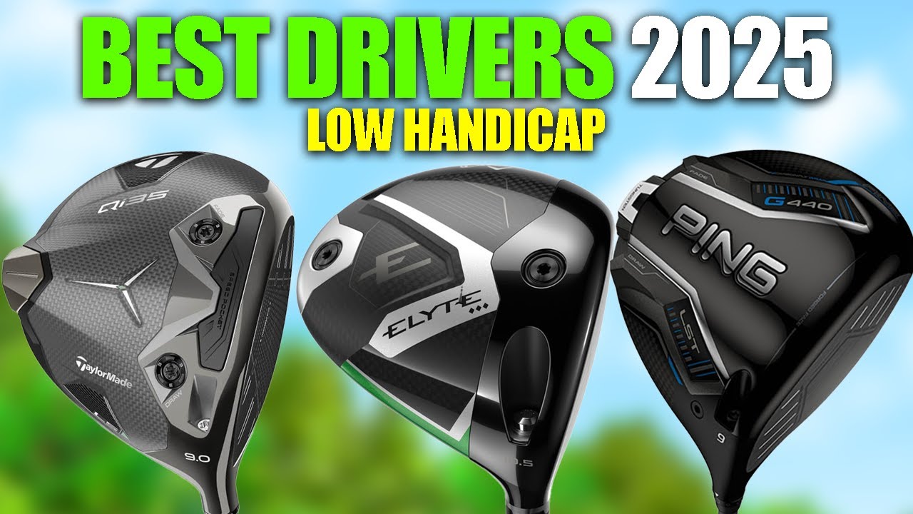 The BEST Golf Drivers of 2025 for LOW HANDICAP Golfers!
