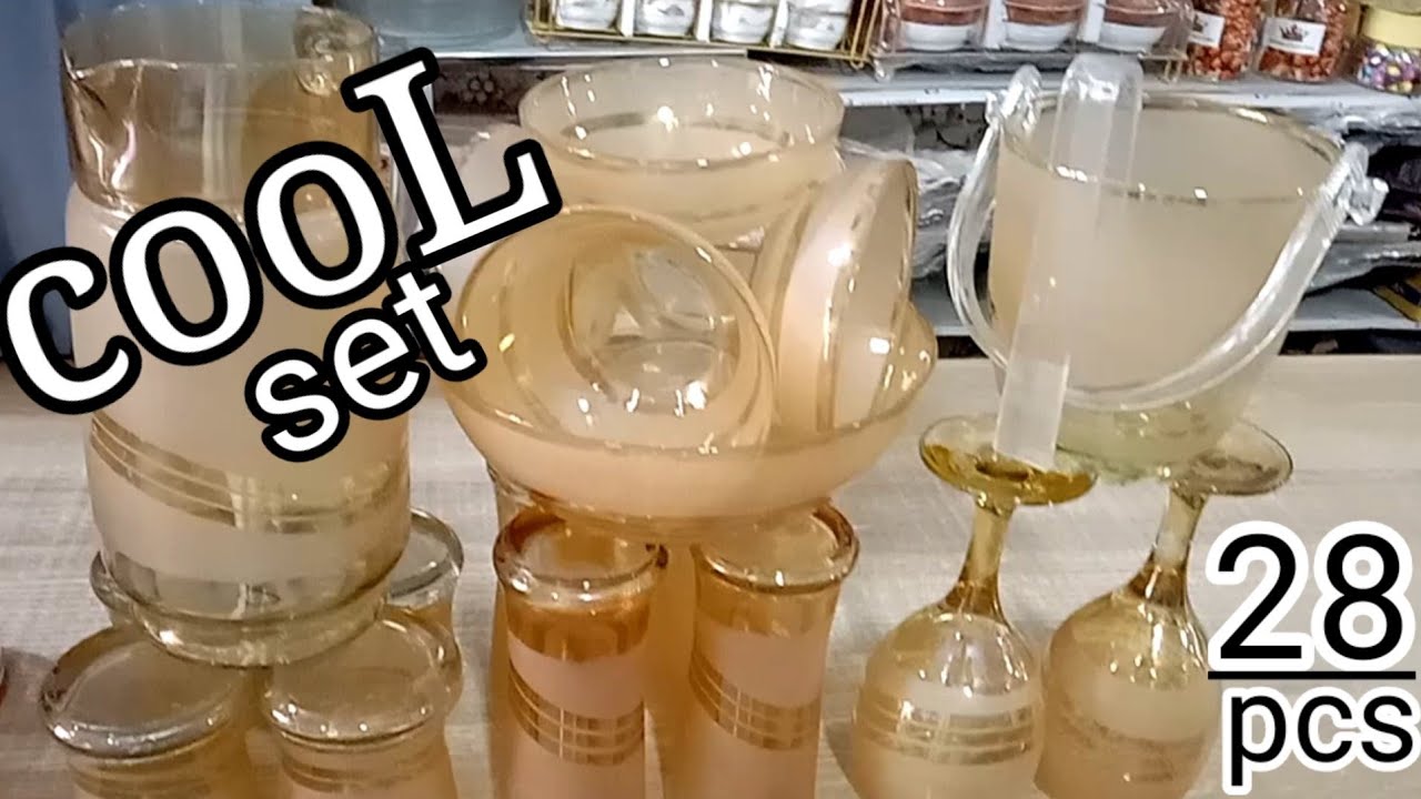 cool set 28pcs || cool set new design || fancy crinckel cool set||