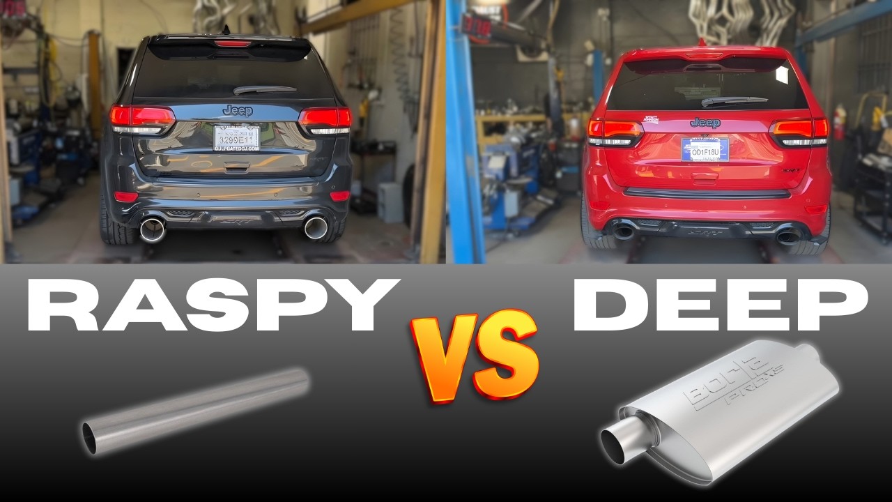 Jeep Grand Cherokee SRT 6.4L HEMI V8: Deep vs Raspy Exhaust Sound!