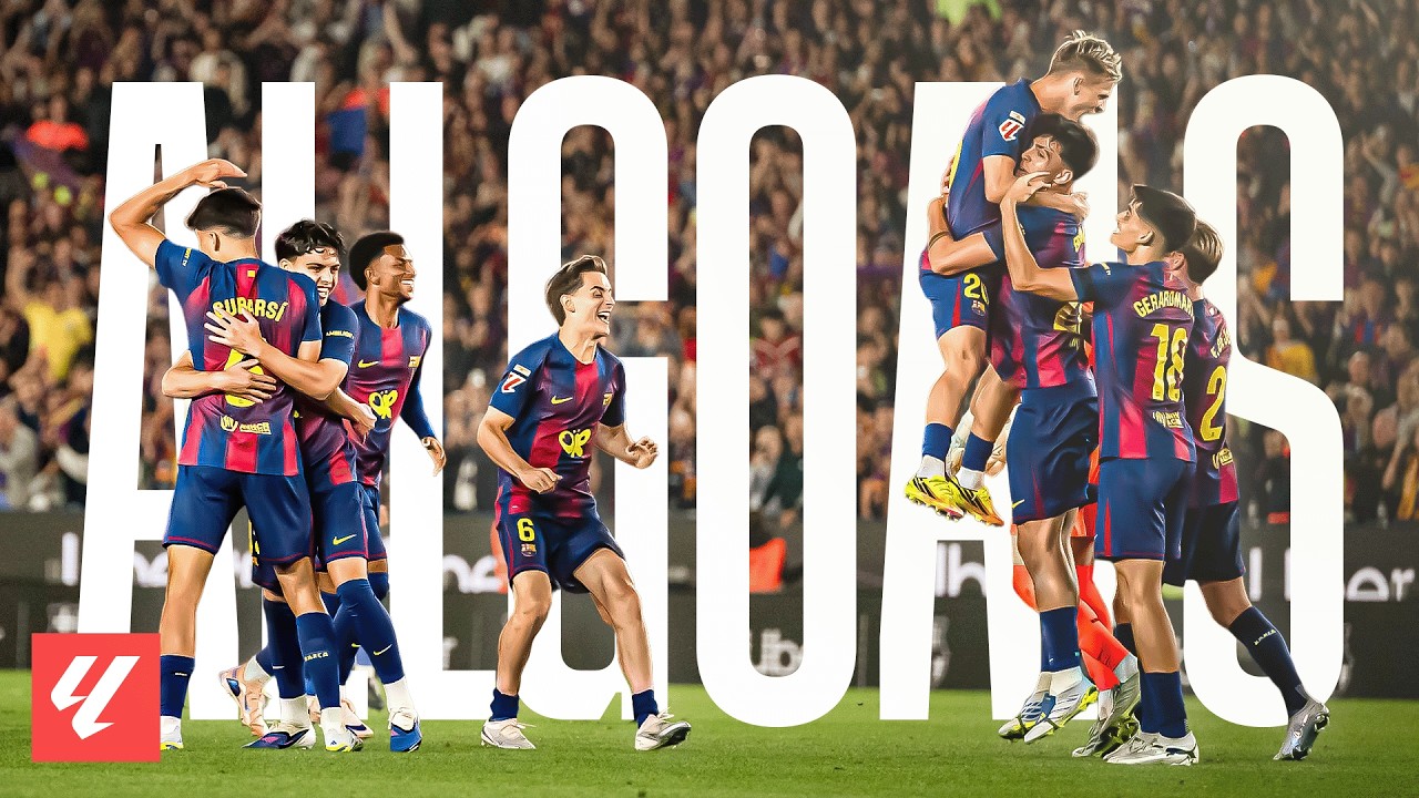 &iexcl;TODOS los GOLES que hicieron CAMPE&Oacute;N al FC BARCELONA en LALIGA 2025/26! 🏆🔵🔴