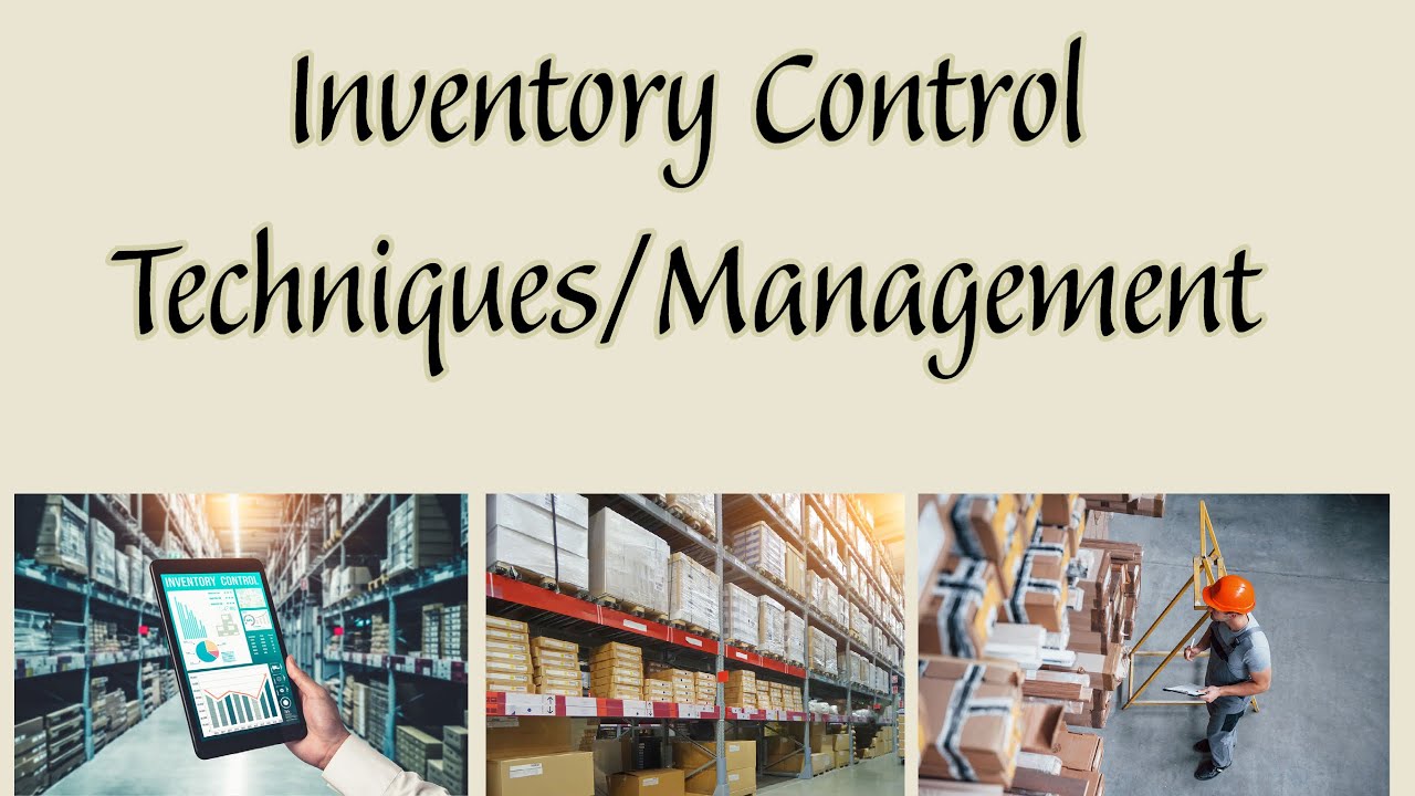 Inventory Control Techniques/Management -12 Methods ---ABC Analysis, EOQ, JIT, MRP,  etc| Tamil