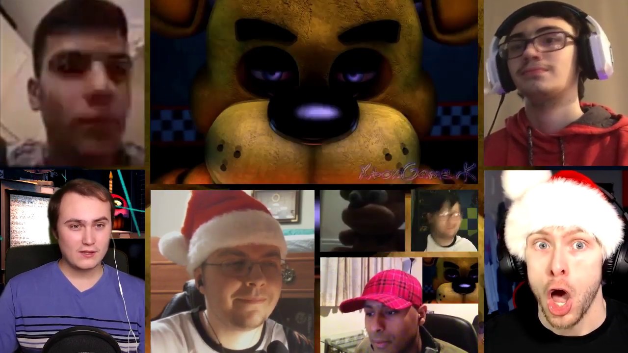 SFM| A Familiar Face | Five Nights at Freddy's remix by Jupiter Maroon [REACTION MASH-UP]#512