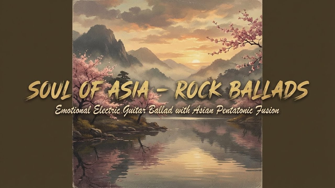 Soul of Asia – Rock Ballads | Emotional Electric Guitar Ballad with Asian Pentatonic Fusion