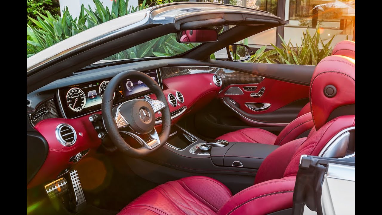 Mercedes S Class Cabriolet INTERIOR AMG S63 Cabriolet INTERIOR CARJAM TV HD 2016
