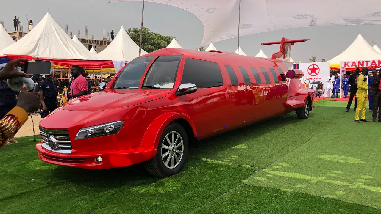 ONE IN THE WORLD! APOSTLE KWADWO SAFO KANTANKA'S NEW 'AEROPLANE CAR’