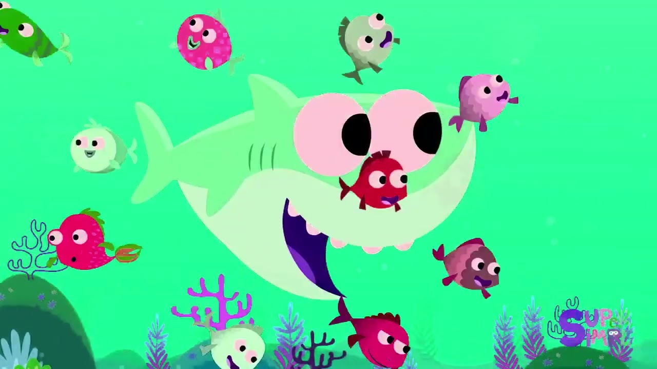 Super Simple Songs Little Fishies Intro Logo Sponsored By Klasky Csupo 2001 Effects