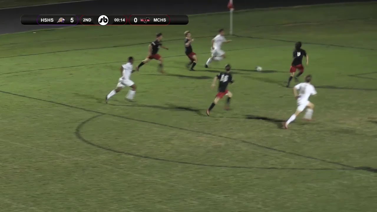 Holly Springs vs MCHS Boys Soccer 10-28-2019