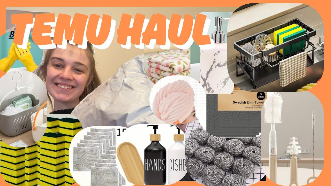 Cleaning Product Temu Haul 