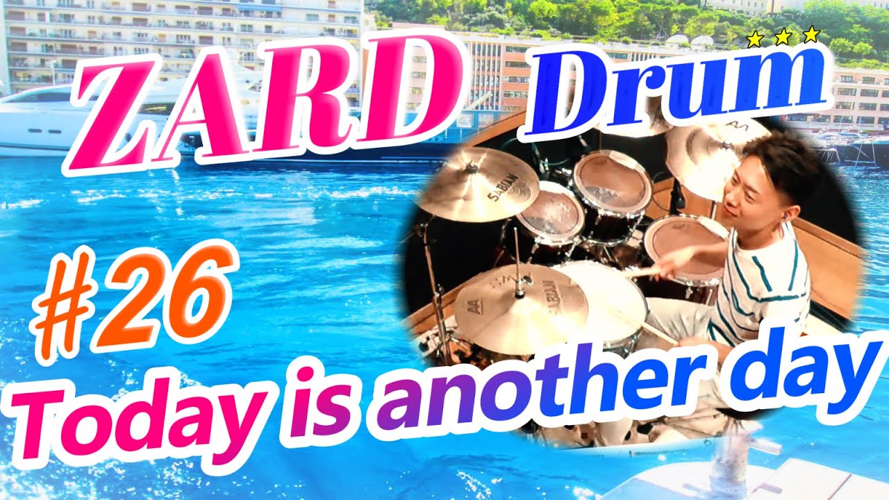 ZARD【Today is another day】Drum cover