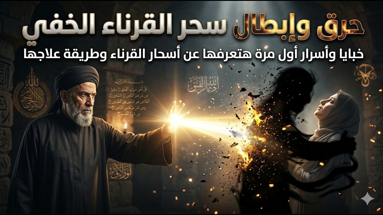 حرق وابطال سحر القرناء الخفى - خبايا واسرار اول مرة هتعرفها عن اسحار القرناء وطريقة علاجها