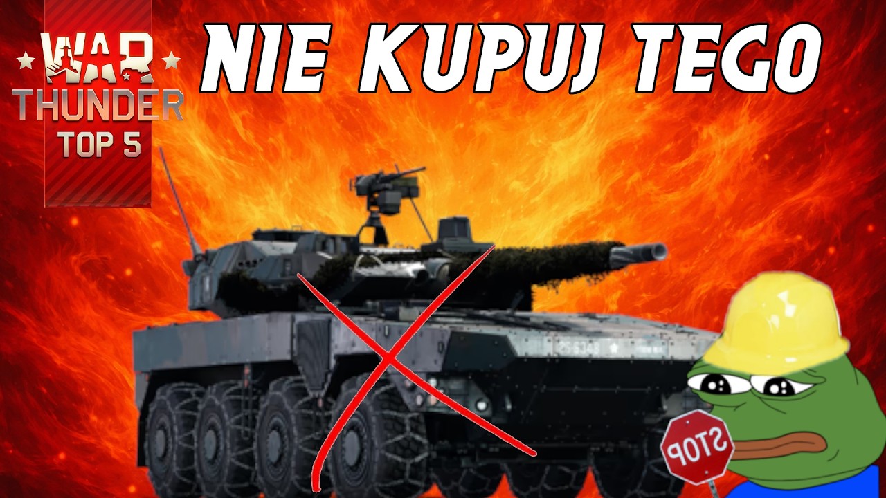 5 NAJGORSZYCH Czołg&oacute;w Premium w War Thunder 2025 - NIE MARNUJ Golden Eagles!