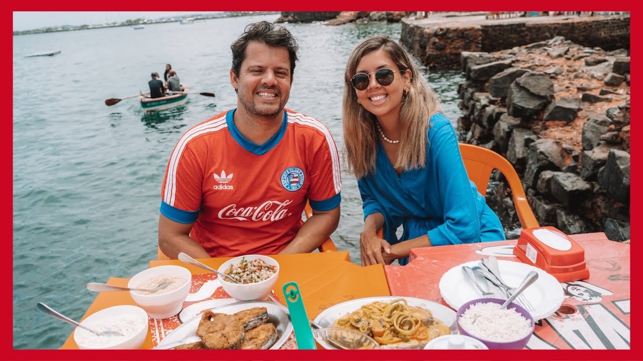 😳 Onde fica a COMIDA BAIANA com a vista mais bonita de Salvador? | Rio4Fun & Coca-Cola -  EP.10