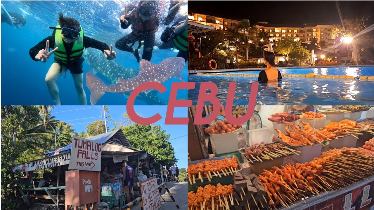 [VLOG🇵🇭] 힐링 그 잡채 세부 여행 브이로그🏝❤️(오슬롭 고래상어🐳/샹그릴라 호텔/스노쿨링/투말론 폭포/가와산 캐녀닝/오캐팩 투어/3박 5일 여행 브이로그)