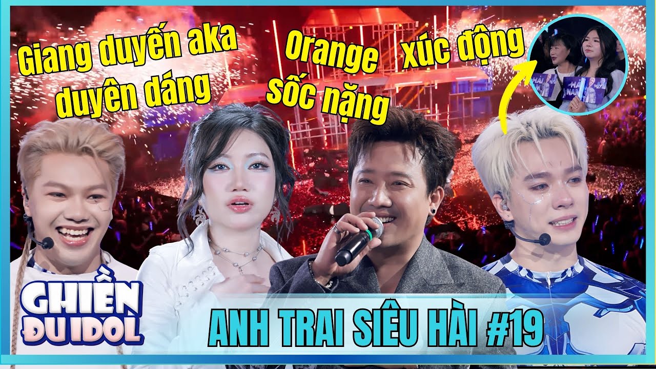 ANH TRAI SIÊU HÀI #19: GILL lại ảo thuật, ORANGE sốc nặng với TEZ, HẢI NAM khóc vì bố mẹ đến thăm