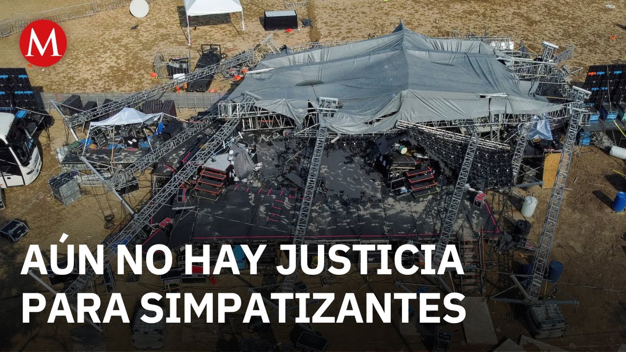 Aplazan audiencia de imputaci&oacute;n por ca&iacute;da de escenario en mitin de MC en San Pedro por tercera vez