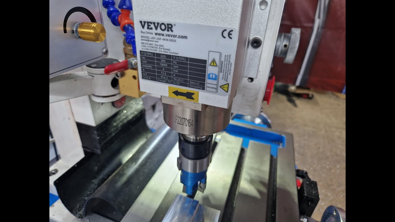 Cabezal Alta Velocidad ER25 - 18.000 RPM -  4KW - Saca El Maximo Potencial a Tu Fresadora