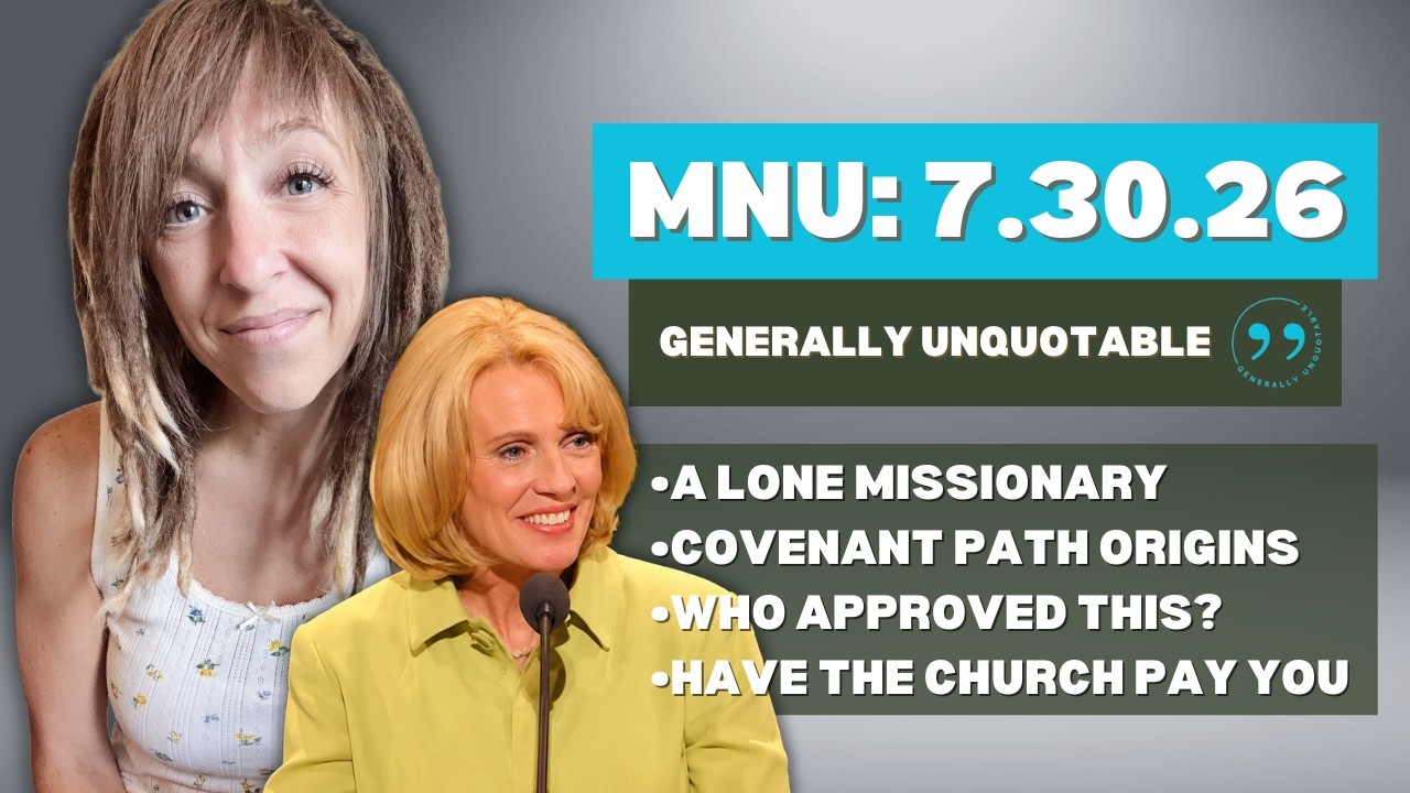 Mormon News Update | July 30, 2026 🦠
