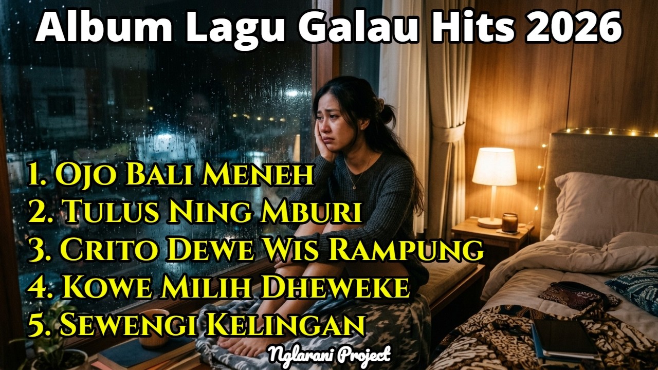 Album Lagu Galau Jawa Remix Viral TikTok, Crita Tresno Sing Nyayat Ati