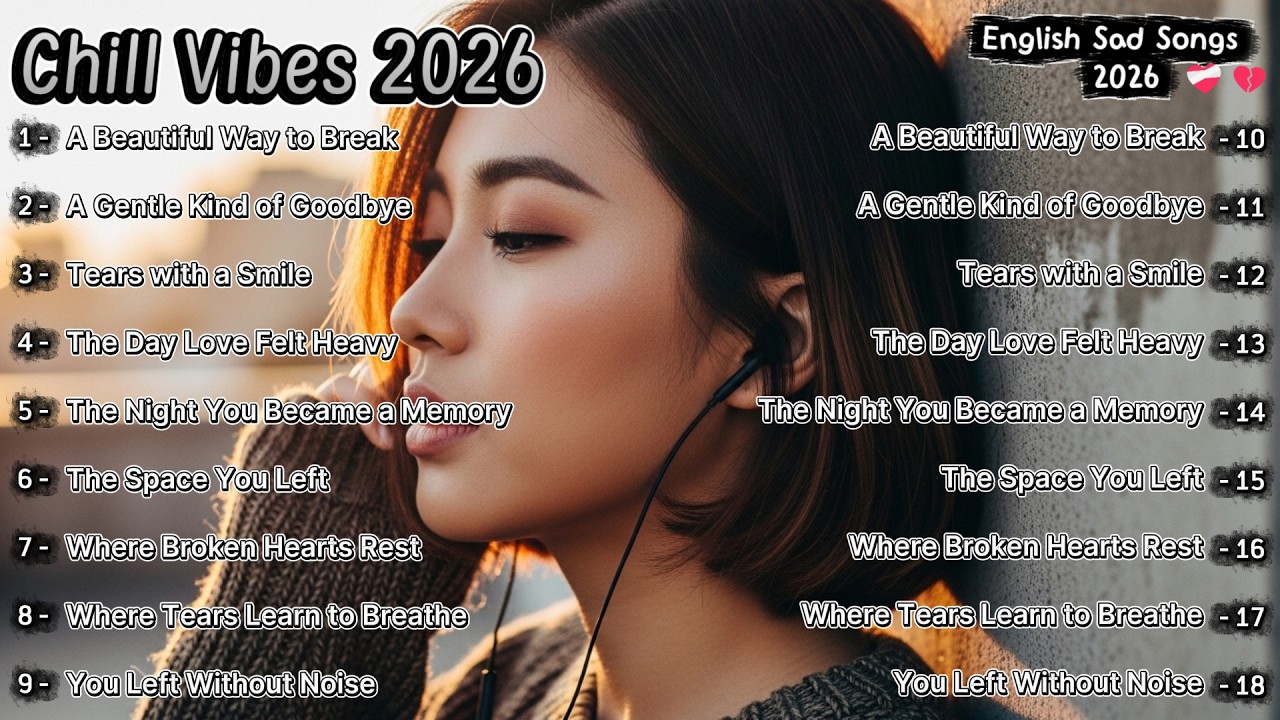 Chill Vibes 2026🔥🎧| English Songs 2026  | Heal Your Heart | 4K