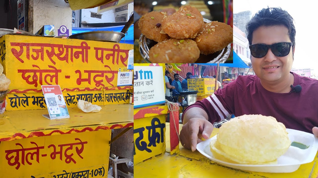Dausa Food Tour, Rajasthani Paneer Chole Bhature & Famoue Sweet Dovtha | Magic Foodie