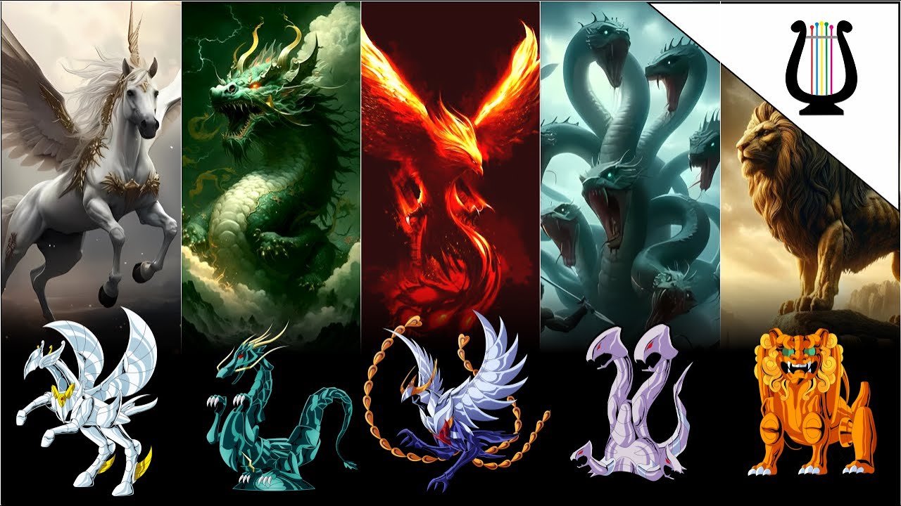 La Mitología detrás de TODAS las Armaduras - Caballeros Zodiaco / Saint Seiya