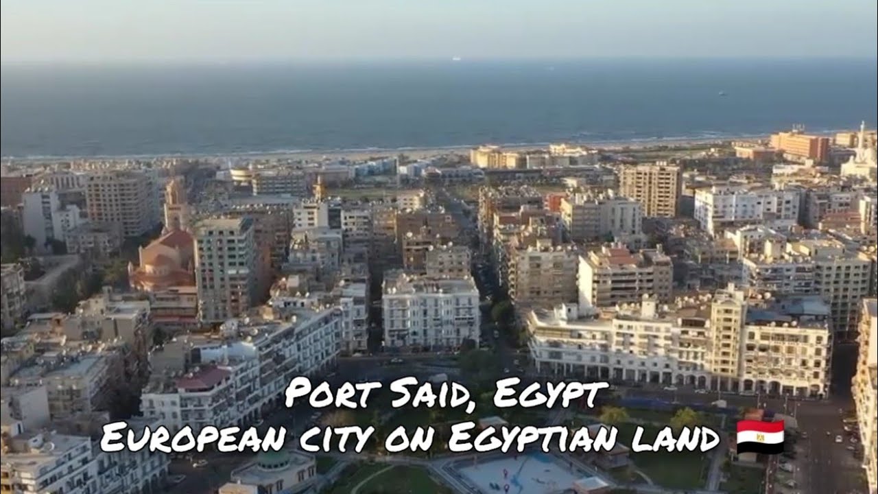 Port Said, Egypt 🇪🇬 - by drone