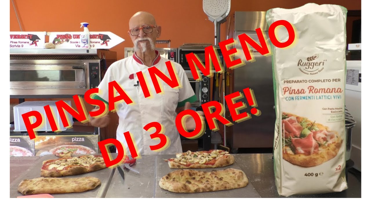 Ti insegno a fare la Pinsa in pochissimo tempo! COl forno di casa!