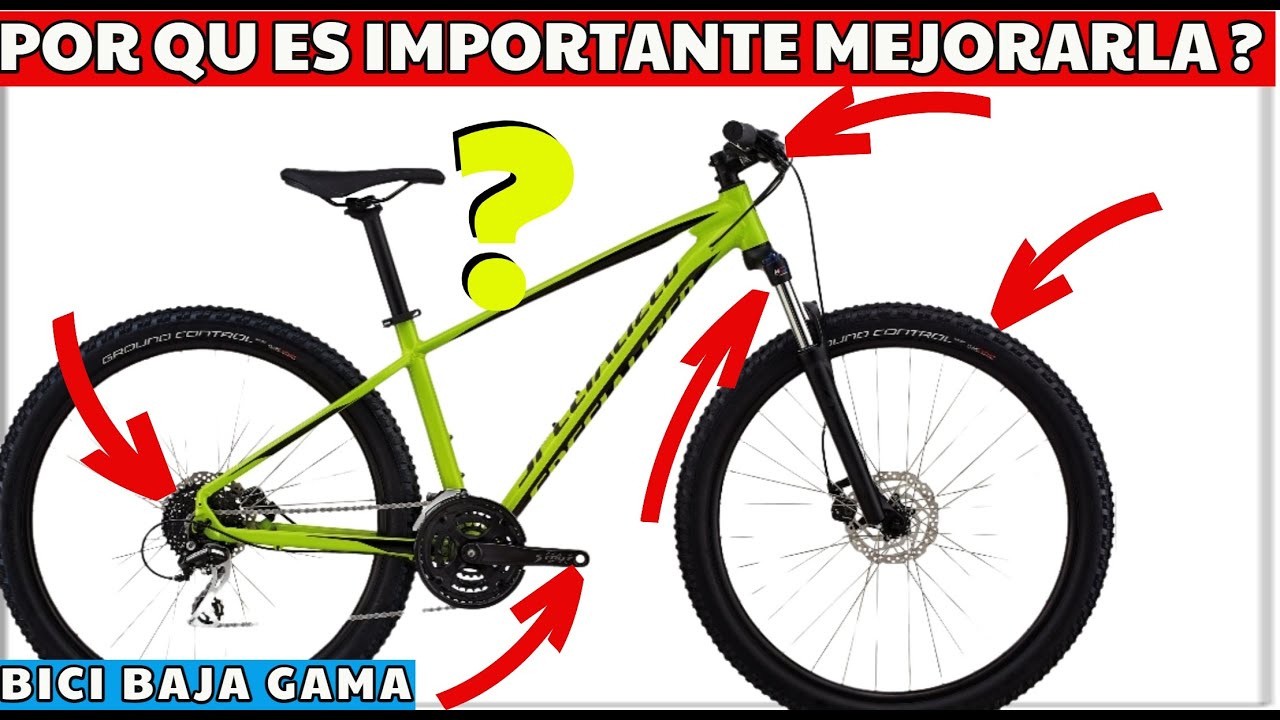 CUAL COMPONENTE ES MAS IMPORTANTE MEJORAR PRIMERO? CICLISMO,MTB