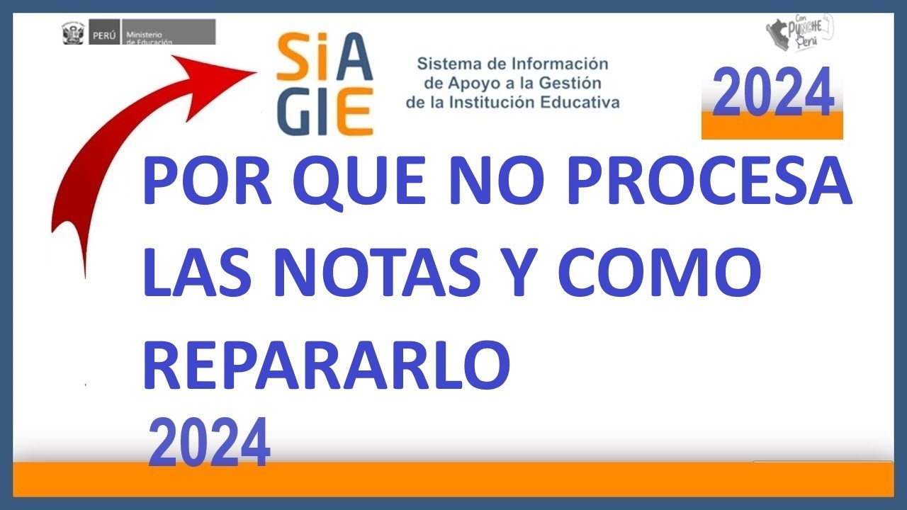 POR QUE NO PROCESA LAS NOTAS Y COMO REPARARLO