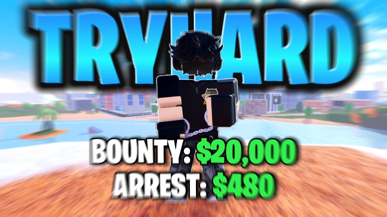 Hunting Criminals with High Bounties As a Sweaty Cop.. | Roblox Jailbreak