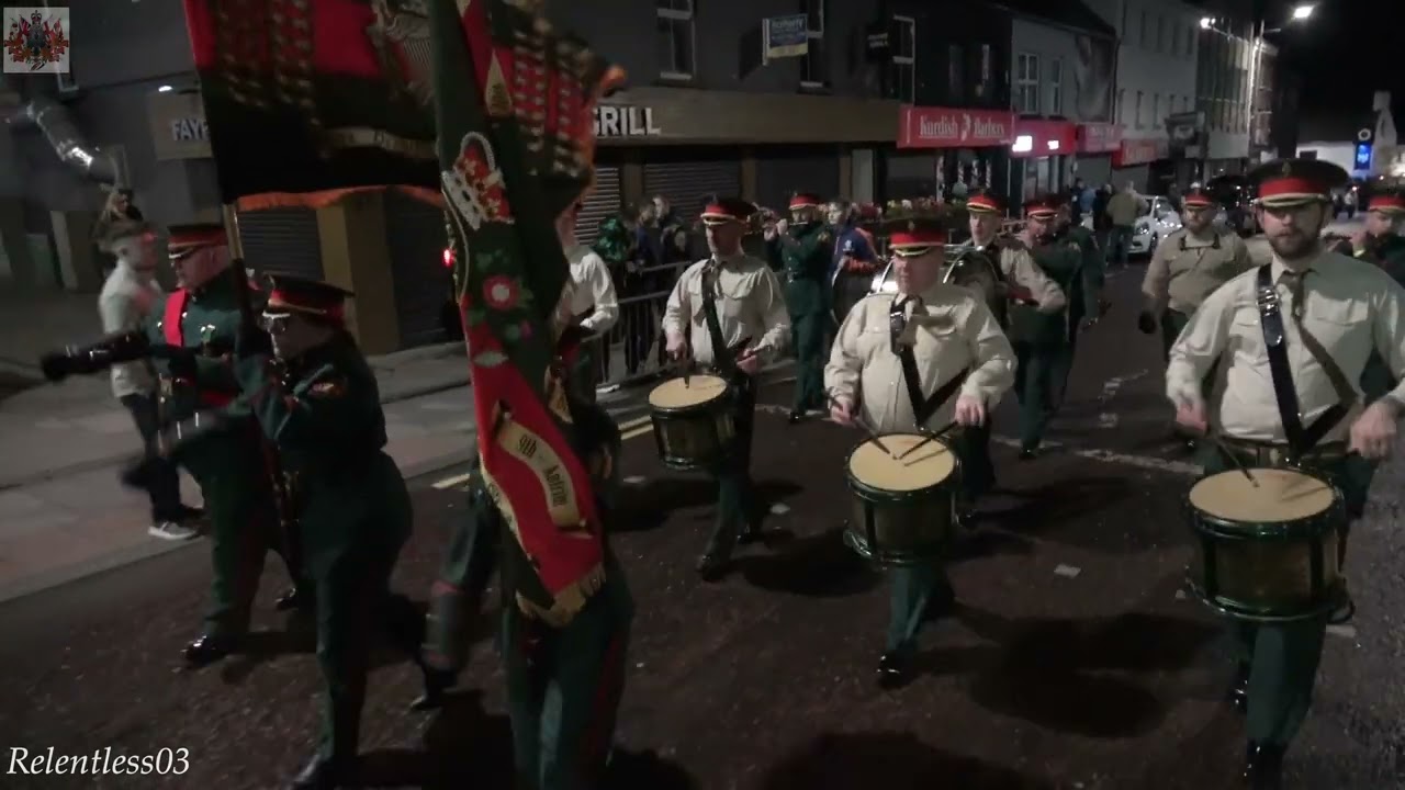 Castlederg Young Loyalists @ N.B.P.B. 10th Ann. Parade ~ Ballymena ~ 22/03/25 (4K)