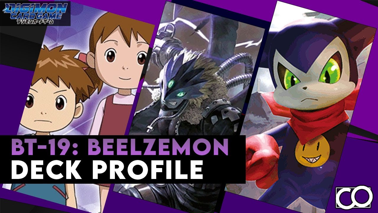 BT-19: Профиль колоды Beelzemon Blast Mode! (Карточная игра Digimon)