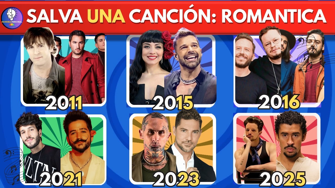 💔 Salva TU Canción Romántica en Español (2011–2025) | Imposible Elegir 😭