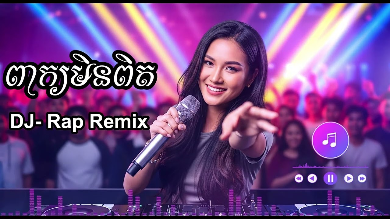 ពាក្យមិនពិត សារ៉ាវាន់ DJ-Rap | Peak Min Pit | Khmer & English  Music Cover