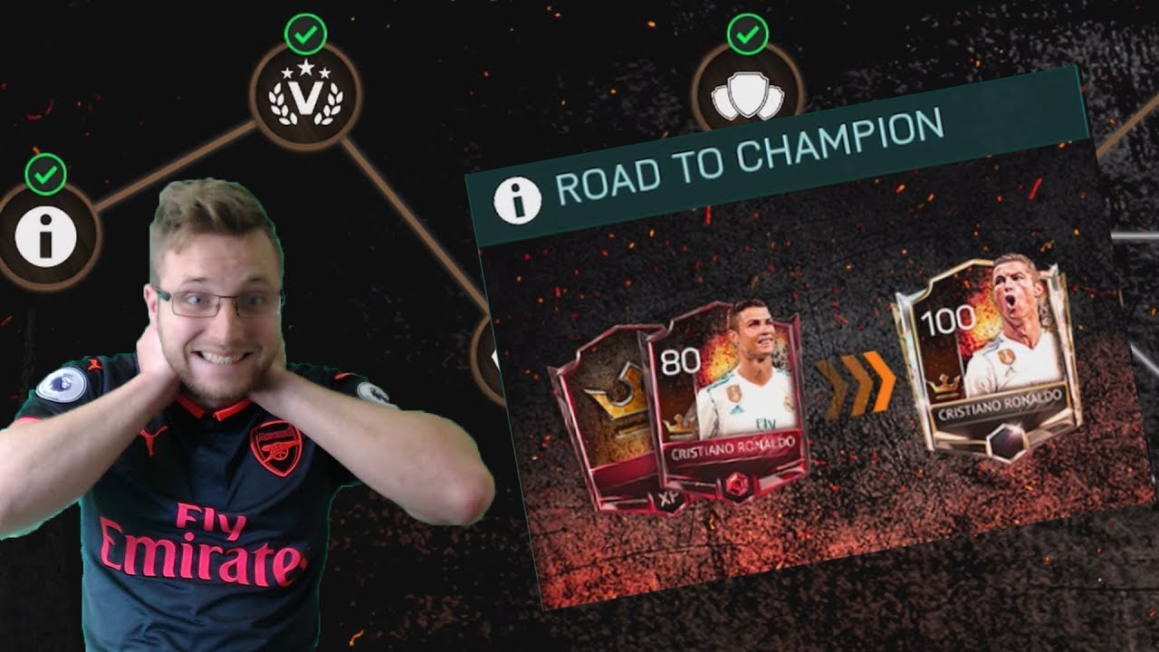 FIFA Mobile 18 The Road to 100 OVR Mobile Master Ronaldo! Let's Play FIFA!