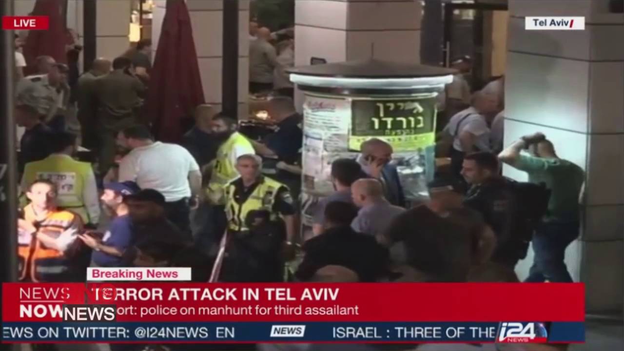 Death toll from mass shooting in central Tel Aviv rises to at least 3, several injured