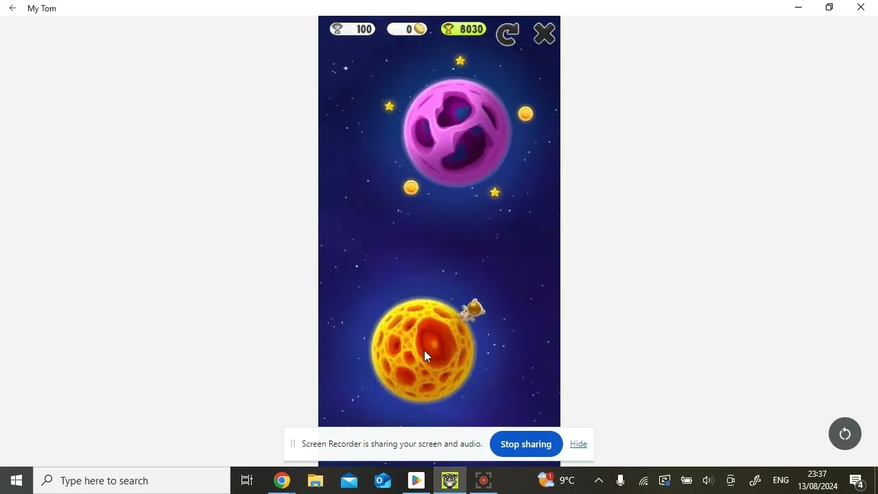 my talking tom planet hop all deaths