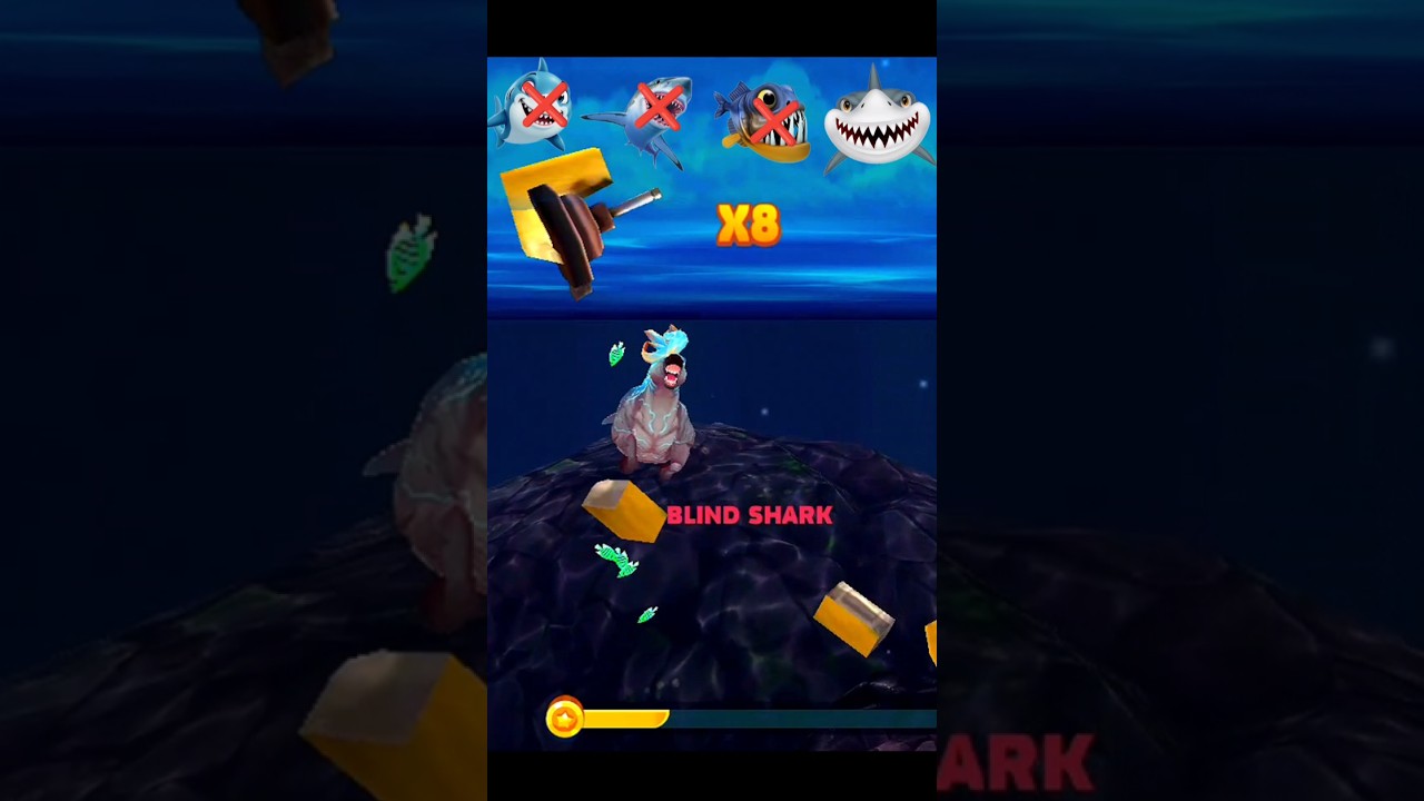 Hungry Shark Evolution game play Five Shark Vs Ultra Shark 🦈 King 👑#new #shorts
