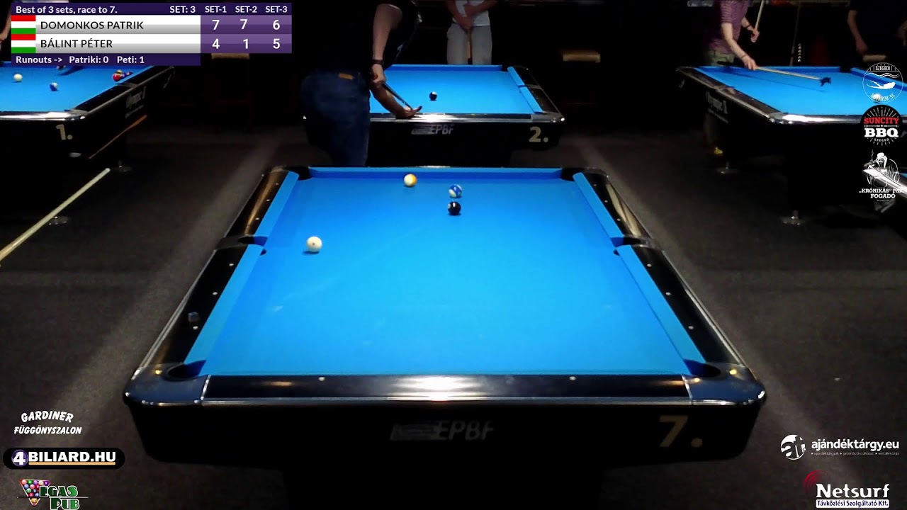 10-ball Challenge match (Domonkos Patrik - Bálint Péter)