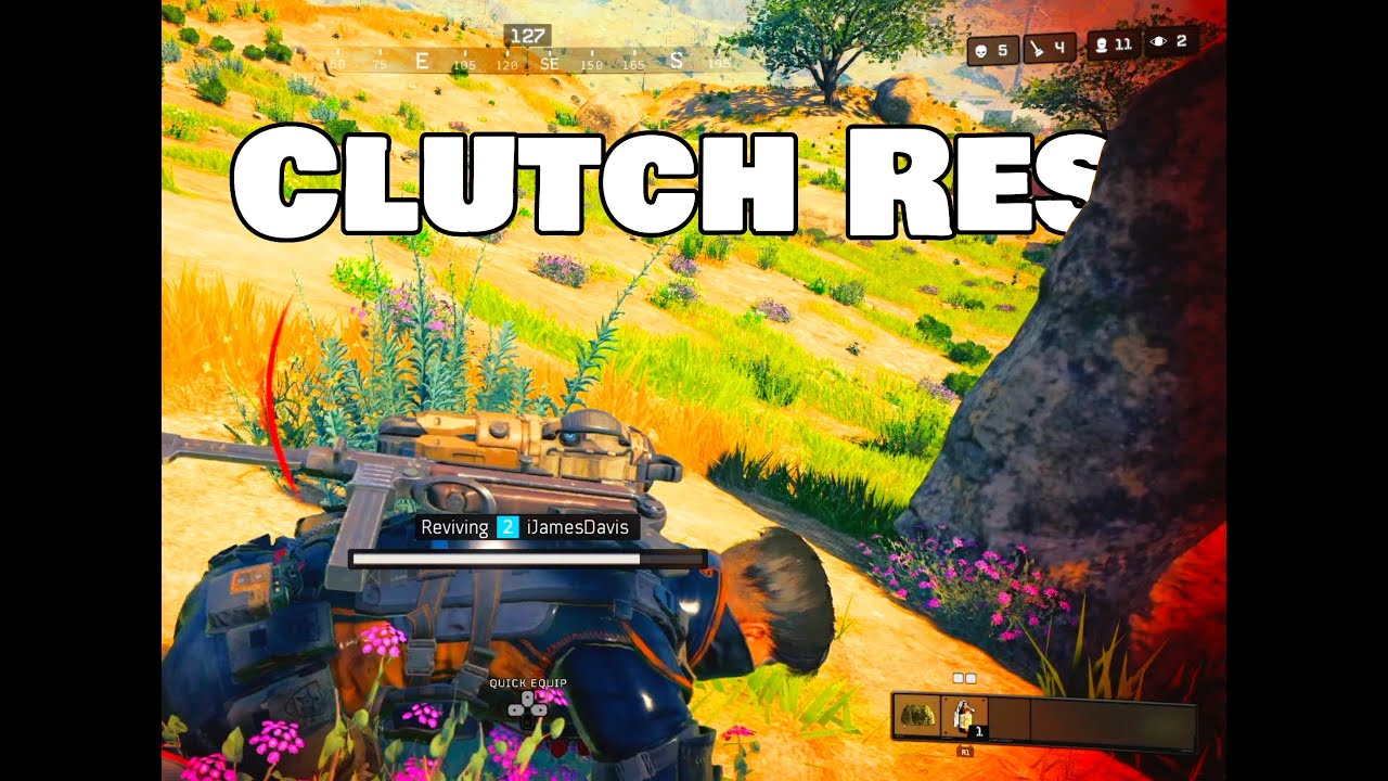 My most CLUTCH res EVER guest starring iJamesDavis | Cal of Duty Black Ops 4 | Blackout 2023 (PS5)