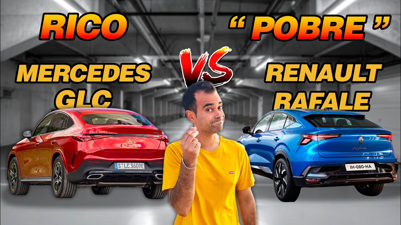 💰 ¿Compensa GASTAR +20.000€ extra? ➤➤➤ Mercedes GLC Coupé o Renault Rafale ✅