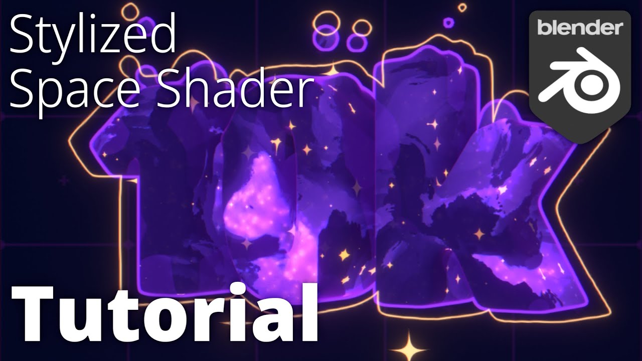 Making a Stylized Space Shader in Blender