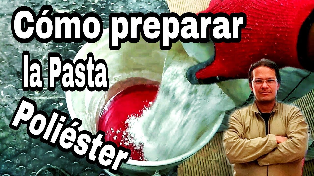 Cómo preparar la Pasta Poliéster (Clase de Escenografía)
