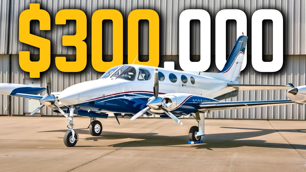 Внутри Cessna 340 стоимостью 300 000 долларов