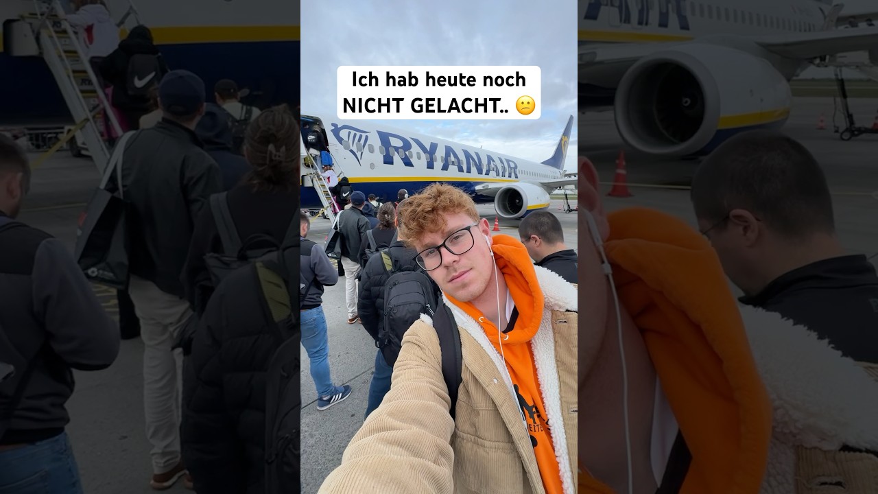 Deswegen habe ich ANGST vorm FLIEGEN! ✈️😕 #flugangst #jannikfreestyle