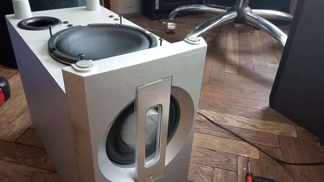Philips SW-988 Woox W00x Technology Excursion Bass Test