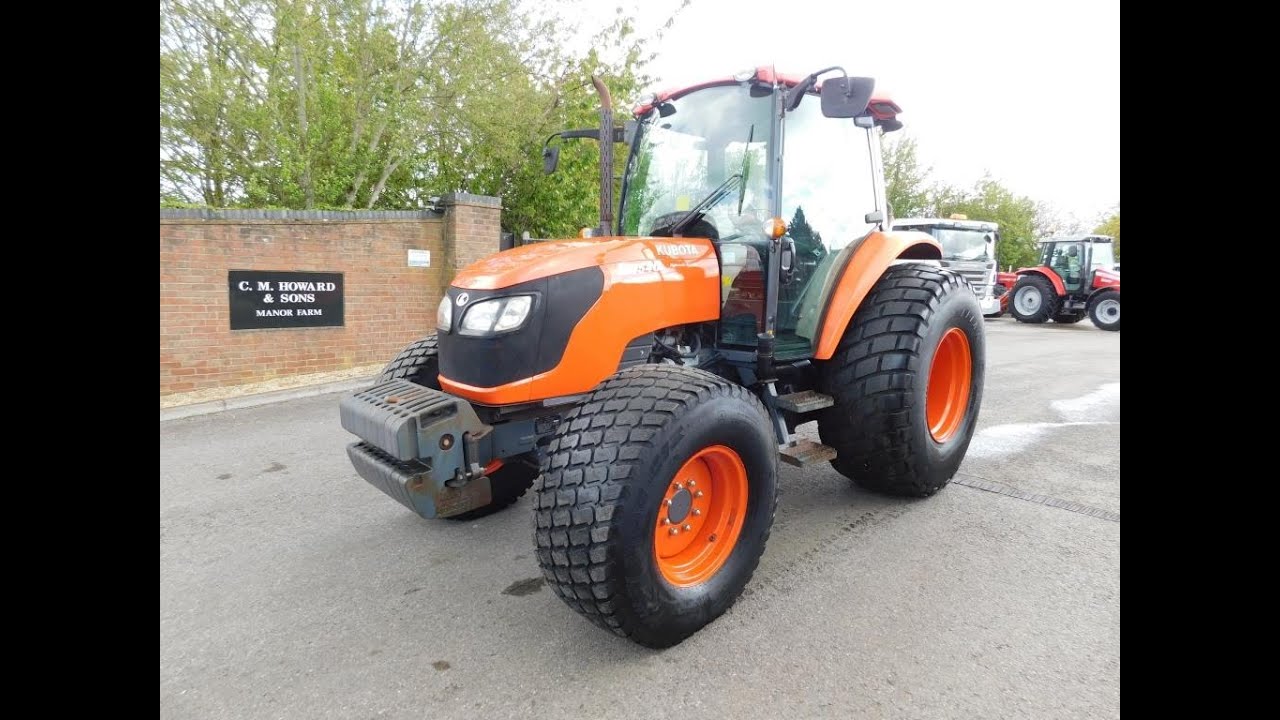 KUBOTA 8540 TRACTOR WALKROUND VIDEO