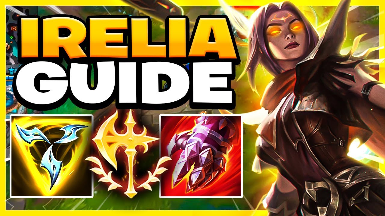 Wild Rift Irelia GUIDE + BUILD! Irelia Combos and Gameplay!
