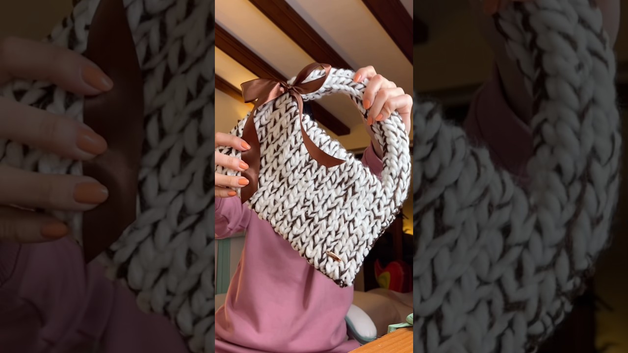 Bolso de mano a crochet, mira el tutorial completo aqu&iacute; 😍🥰 #crochet #tejedoras #lanas #diy