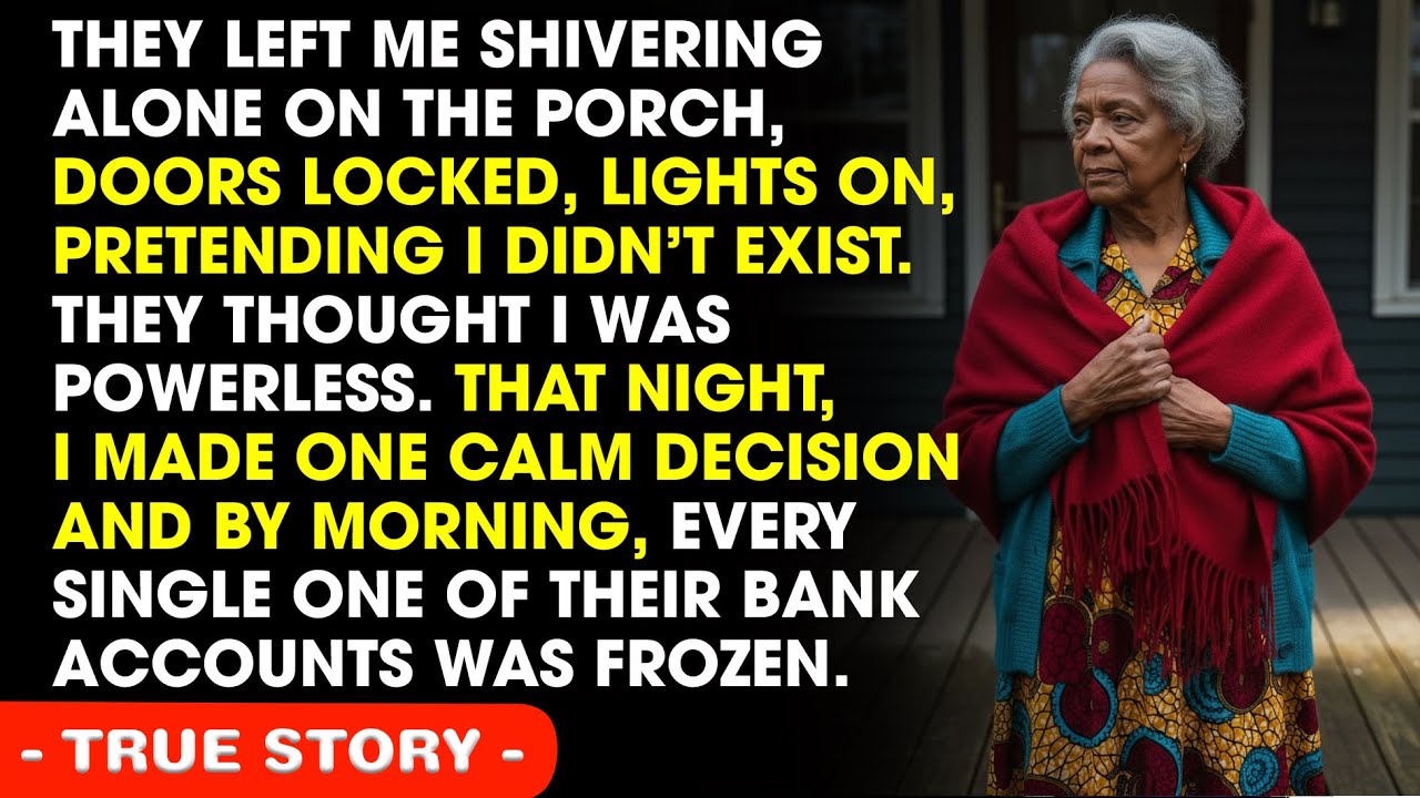 My Son’s Family Left Me Outside in the Cold — So I Froze Their Access to My Bank Accounts